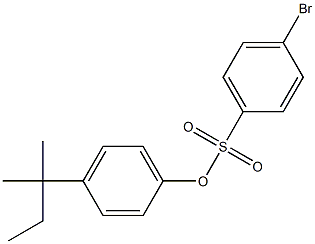  4-tert-pentylphenyl 4-bromobenzenesulfonate