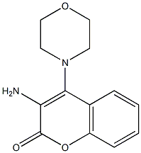 3-amino-4-(4-morpholinyl)-2H-chromen-2-one