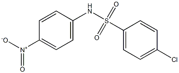 4-chloro-N-{4-nitrophenyl}benzenesulfonamide