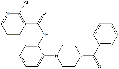 N-[2-(4-benzoyl-1-piperazinyl)phenyl]-2-chloronicotinamide