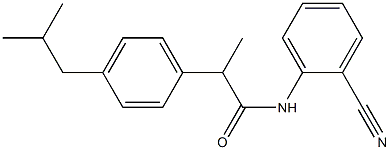 N-(2-cyanophenyl)-2-(4-isobutylphenyl)propanamide