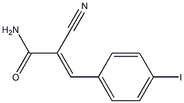 2-cyano-3-(4-iodophenyl)acrylamide