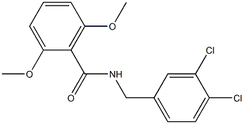  N-(3,4-dichlorobenzyl)-2,6-dimethoxybenzamide