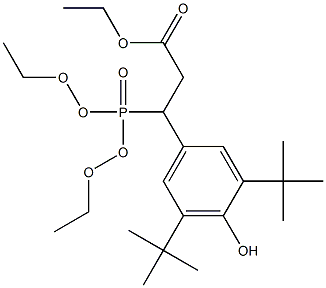 ethyl 3-(3,5-ditert-butyl-4-hydroxyphenyl)-3-(diethoxyphosphoryl)propanoate