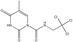 2,2,2-trichloro-1-(5-methyl-2,4-dioxo-3,4-dihydro-1(2H)-pyrimidinyl)ethylformamide