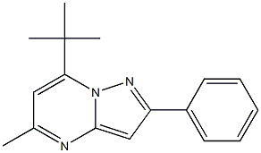  7-tert-butyl-5-methyl-2-phenylpyrazolo[1,5-a]pyrimidine