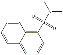 N,N-dimethyl-1-naphthalenesulfonamide Structure