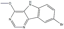 8-bromo-5H-pyrimido[5,4-b]indol-4-yl methyl ether