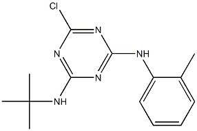 N-(tert-butyl)-N-[4-chloro-6-(2-toluidino)-1,3,5-triazin-2-yl]amine