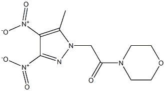  4-({3,4-bisnitro-5-methyl-1H-pyrazol-1-yl}acetyl)morpholine