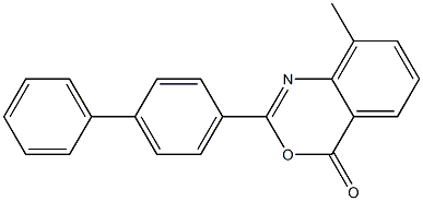2-[1,1'-biphenyl]-4-yl-8-methyl-4H-3,1-benzoxazin-4-one