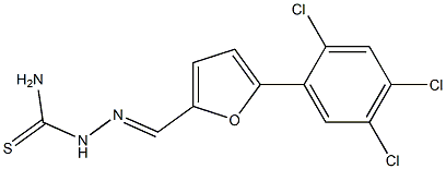  5-(2,4,5-trichlorophenyl)-2-furaldehyde thiosemicarbazone