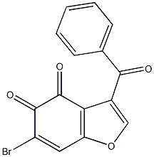 3-benzoyl-6-bromo-1-benzofuran-4,5-dione