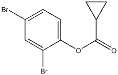 2,4-dibromophenyl cyclopropanecarboxylate