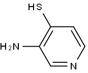 3-amino-4-pyridinethiol 结构式
