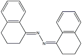 3,4-dihydro-1(2H)-naphthalenone 3,4-dihydro-1(2H)-naphthalenylidenehydrazone Struktur