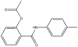 2-(4-toluidinocarbonyl)phenyl acetate