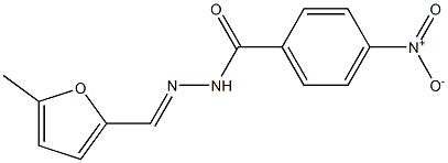 4-nitro-N'-[(5-methyl-2-furyl)methylene]benzohydrazide|