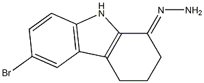 6-bromo-2,3,4,9-tetrahydro-1H-carbazol-1-one hydrazone