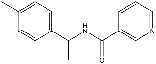  N-[1-(4-methylphenyl)ethyl]nicotinamide
