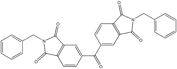  2-benzyl-5-[(2-benzyl-1,3-dioxo-2,3-dihydro-1H-isoindol-5-yl)carbonyl]-1H-isoindole-1,3(2H)-dione