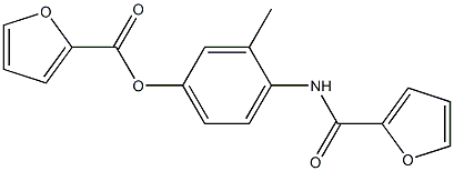 4-(2-furoylamino)-3-methylphenyl 2-furoate