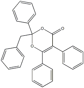  2-benzyl-2,5,6-triphenyl-4H-1,3-dioxin-4-one