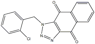 1-(2-chlorobenzyl)-1H-naphtho[2,3-d][1,2,3]triazole-4,9-dione