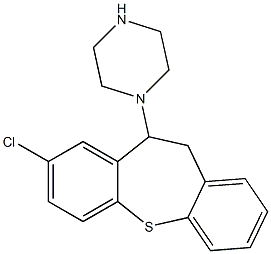 1-(8-chloro-10,11-dihydrodibenzo[b,f]thiepin-10-yl)piperazine