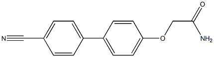 2-[(4'-cyano[1,1'-biphenyl]-4-yl)oxy]acetamide|