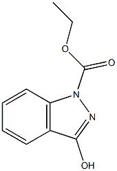 ethyl 3-hydroxy-1H-indazole-1-carboxylate Structure