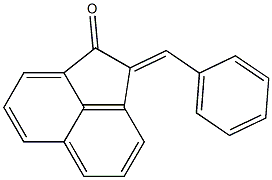 2-benzylidene-1(2H)-acenaphthylenone Structure