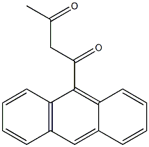 1-(9-anthryl)-1,3-butanedione Structure