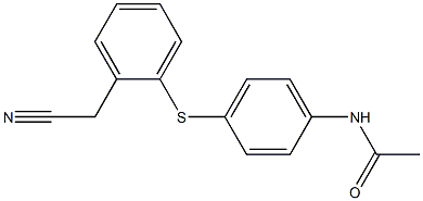 N-(4-{[2-(cyanomethyl)phenyl]sulfanyl}phenyl)acetamide|