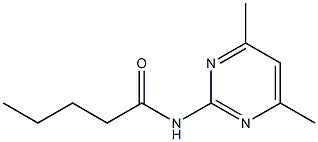N-(4,6-dimethyl-2-pyrimidinyl)pentanamide