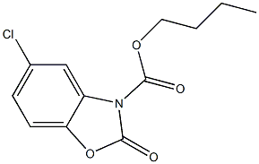 butyl 5-chloro-2-oxo-1,3-benzoxazole-3(2H)-carboxylate Structure