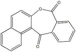 naphtho[2,1-c][2]benzoxepine-8,13-dione Structure