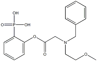 2-({[benzyl(2-methoxyethyl)amino]acetyl}oxy)phenylphosphonic acid