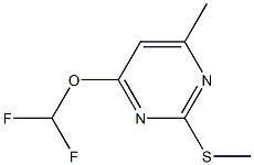 difluoromethyl 6-methyl-2-(methylsulfanyl)-4-pyrimidinyl ether