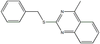 benzyl 4-methyl-2-quinazolinyl sulfide