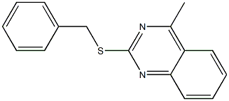  benzyl 4-methyl-2-quinazolinyl sulfide