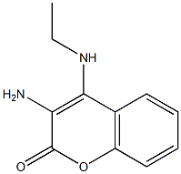 3-amino-4-(ethylamino)-2H-chromen-2-one