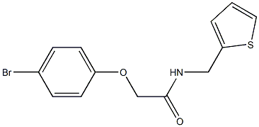 2-(4-bromophenoxy)-N-(thien-2-ylmethyl)acetamide