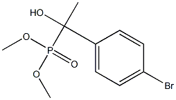 dimethyl 1-(4-bromophenyl)-1-hydroxyethylphosphonate