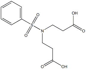  N-(2-carboxyethyl)-N-(phenylsulfonyl)-beta-alanine