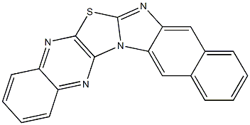  naphtho[2'',3'':4',5']imidazo[2',1':2,3][1,3]thiazolo[4,5-b]quinoxaline