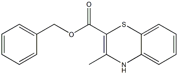benzyl 3-methyl-4H-1,4-benzothiazine-2-carboxylate Structure