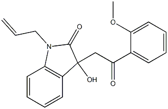 1-allyl-3-hydroxy-3-[2-(2-methoxyphenyl)-2-oxoethyl]-1,3-dihydro-2H-indol-2-one