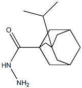 3-isopropyl-1-adamantanecarbohydrazide 化学構造式