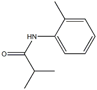 2-methyl-N-(2-methylphenyl)propanamide,,结构式